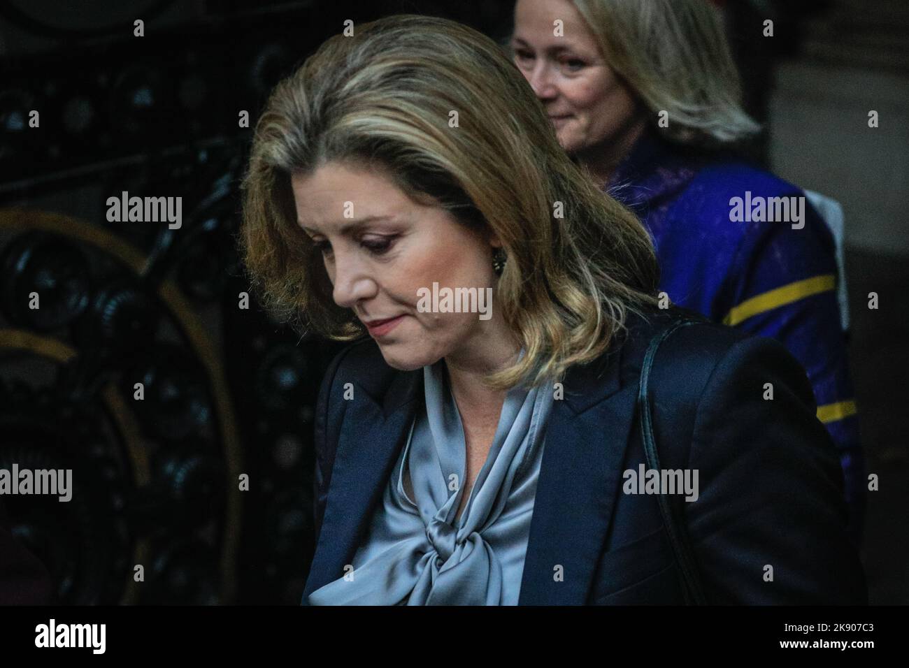 London Uk 25th Oct 2022 Penny Mordaunt Leader Of The House Of