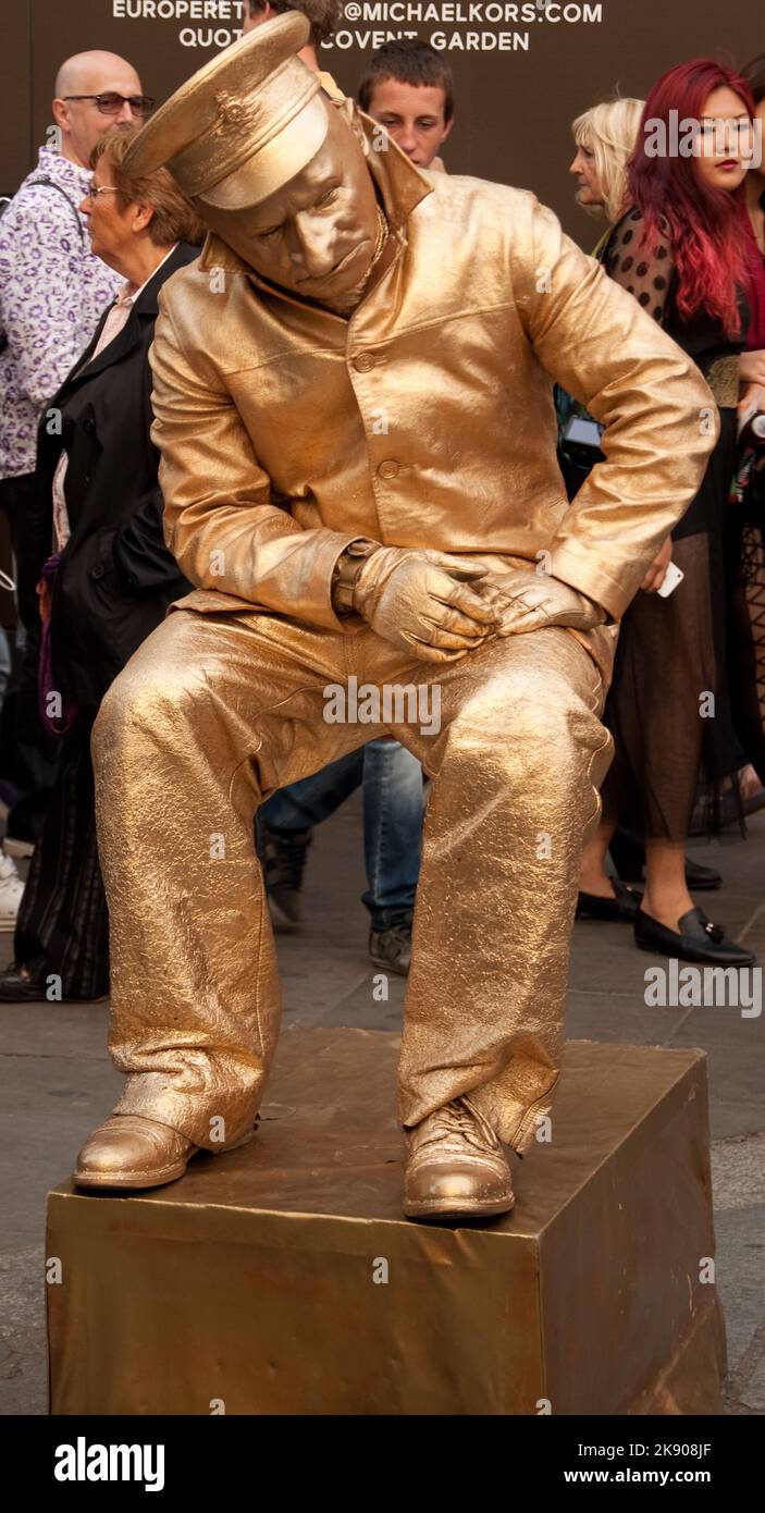 Seatless, Golden Wonder, Covent Garden, London, UK Stock Photo