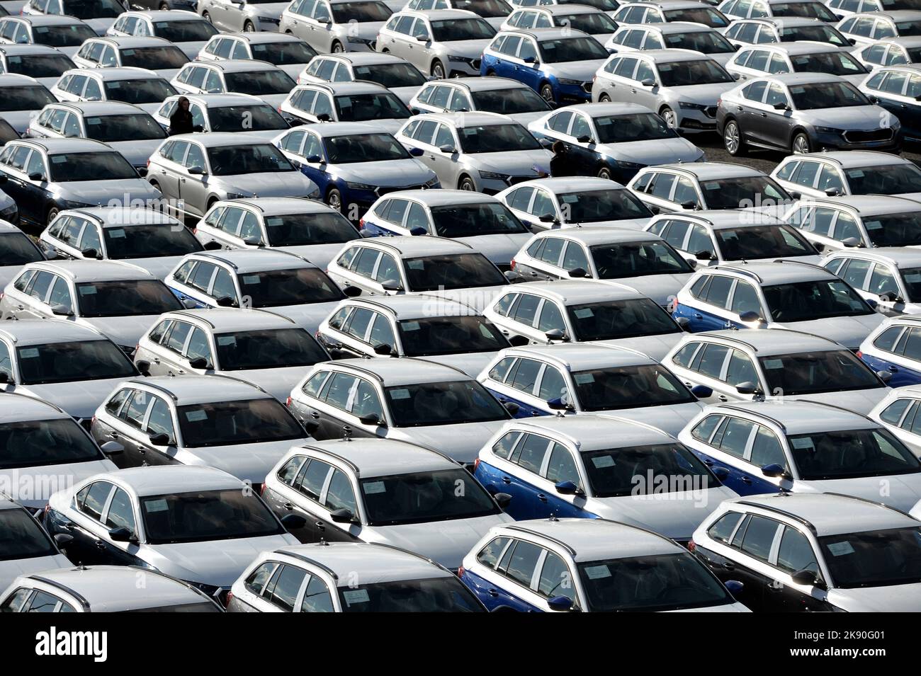 Mlada Boleslav Czech Republic. 25th Oct 2022. Skoda Auto is once
