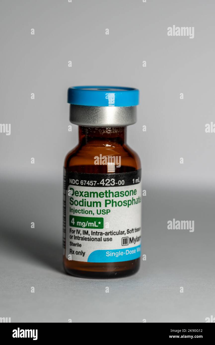 Dexamethasone injection hi-res stock photography and images - Alamy