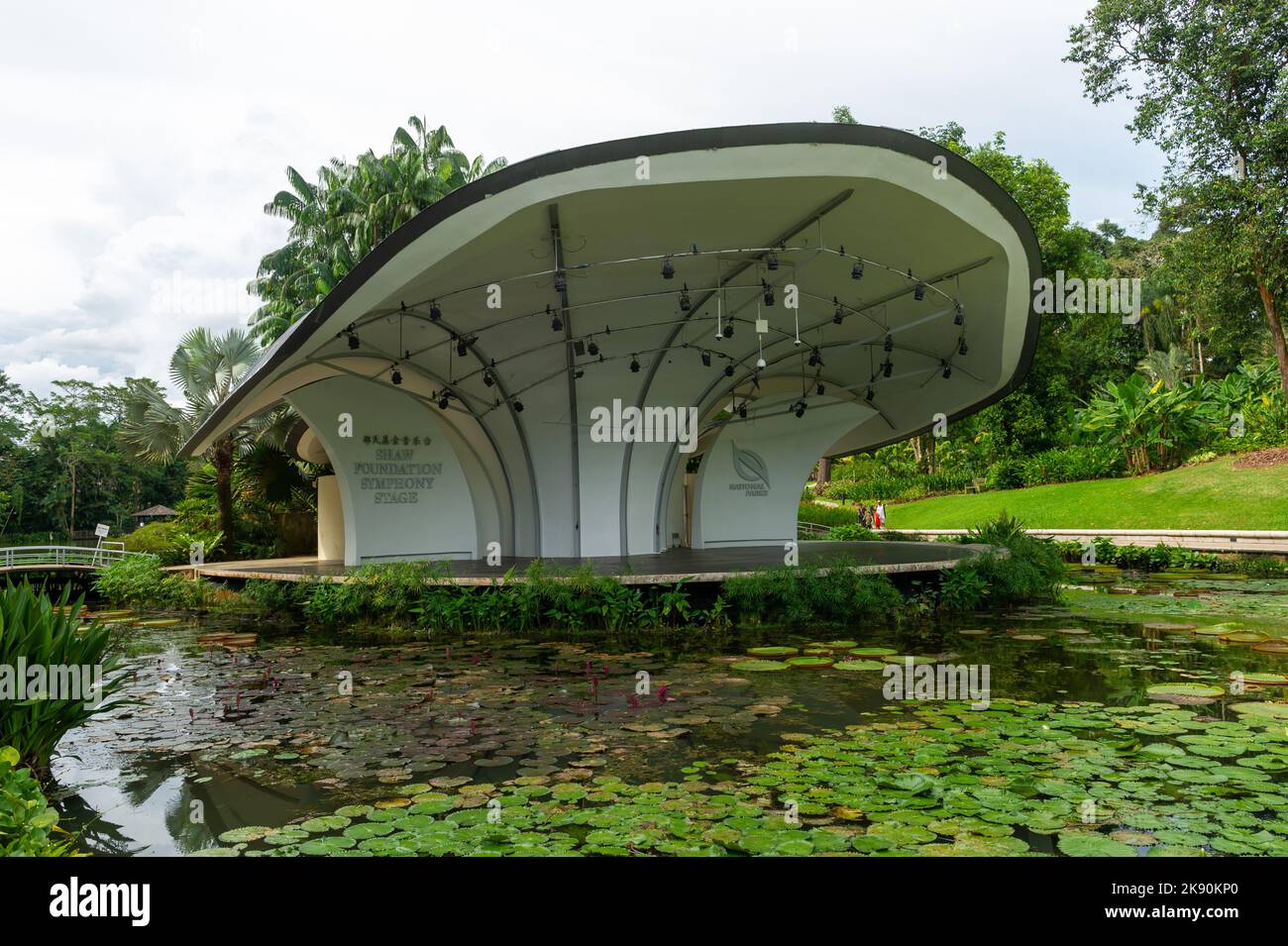 Symphony Stage at the Singapore Botanic Gardens Stock Photo - Alamy