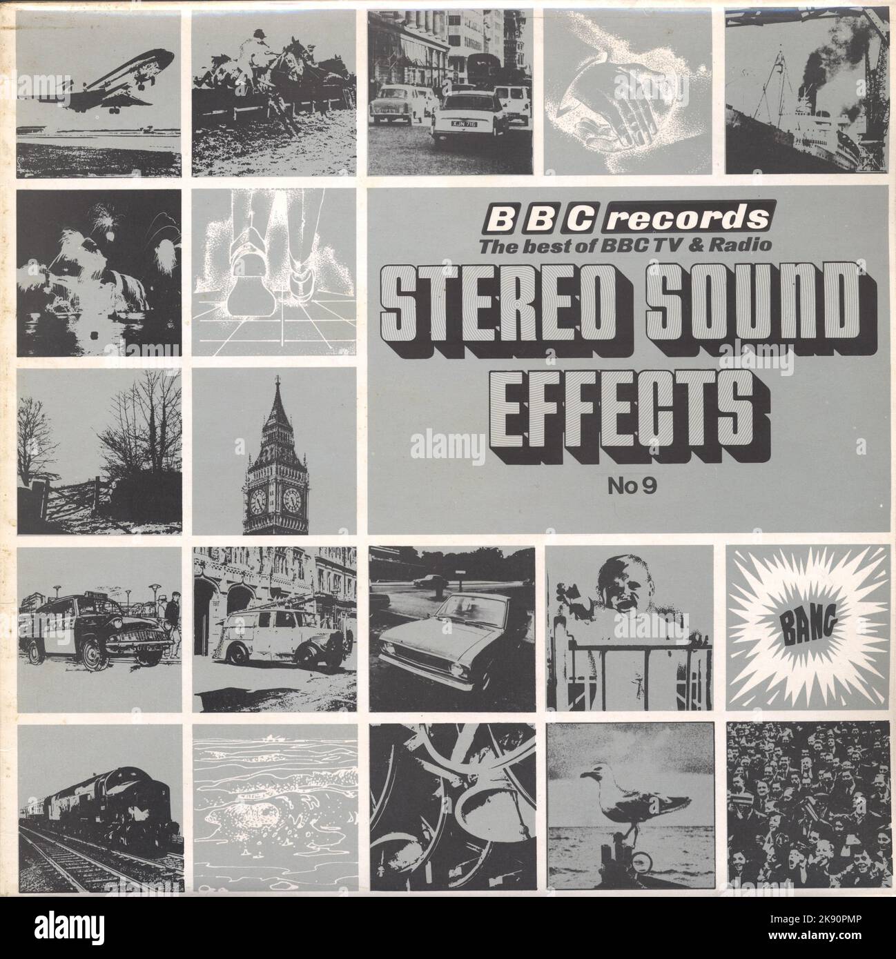 BBC Record label. Their iconic series of Sound Effects albums. Examples