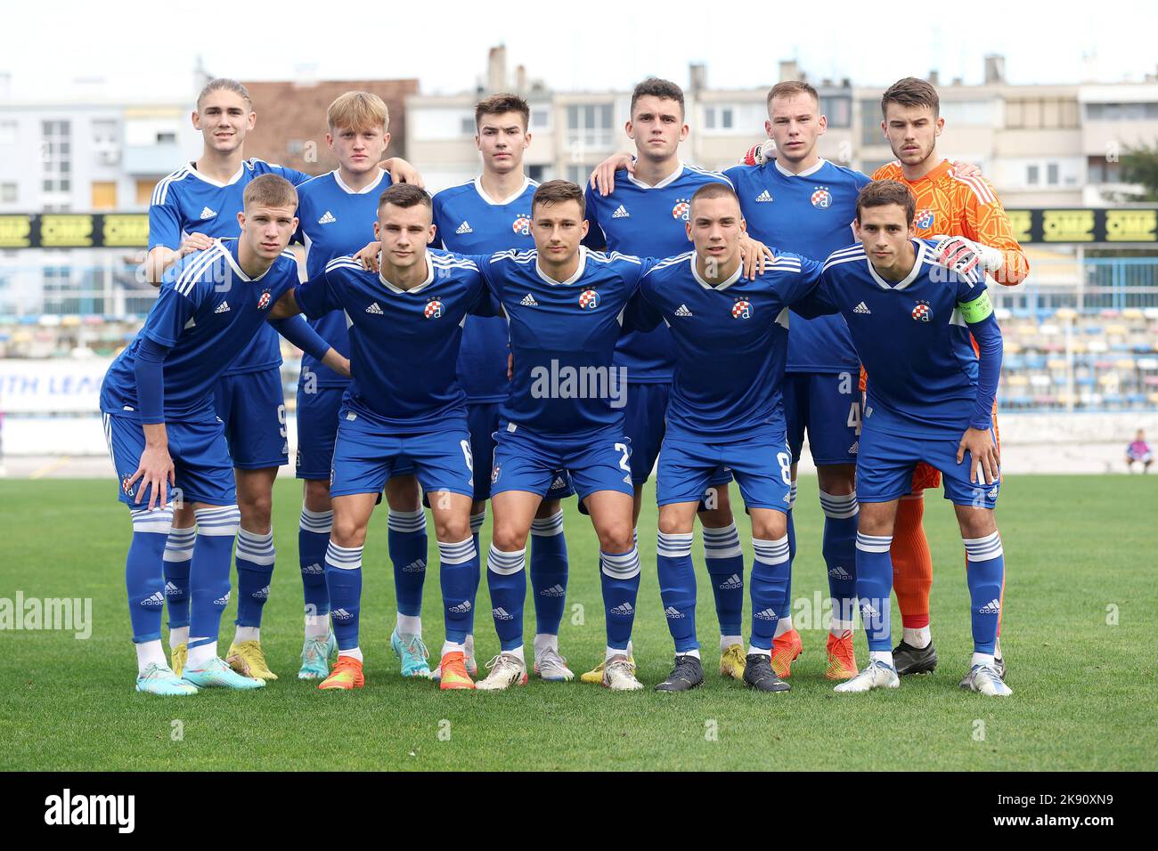 ZAGREB, CROATIA - JULY 13, 2019: Croatian league Supercup, GNK Dinamo vs. HNK  Rijeka. Rijeka players pose for picture Stock Photo - Alamy