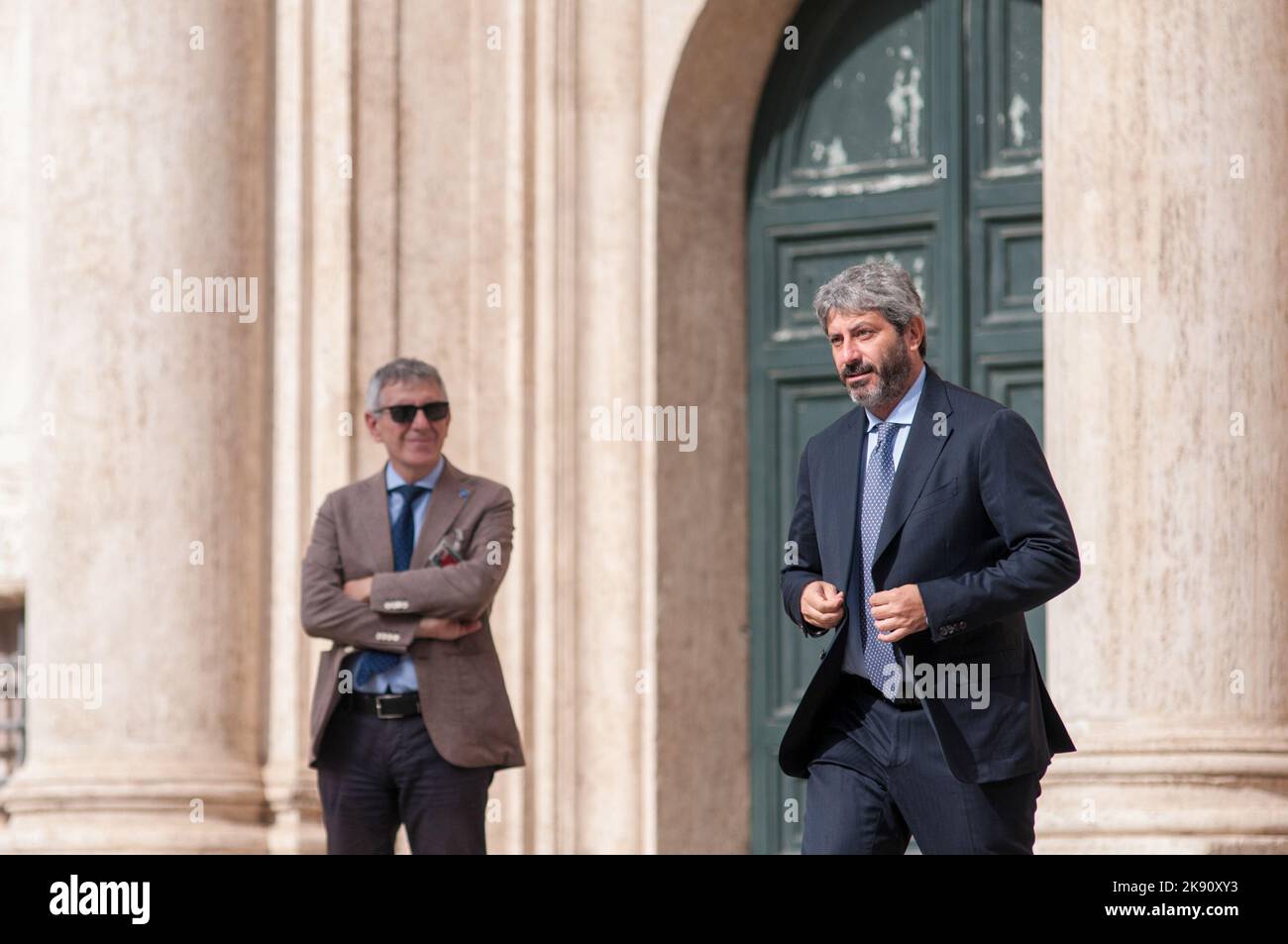 Rome, Italy. 25th Oct, 2022. Former Presodent Chamber Of Deputies Roberto Fico Credit: Independent Photo Agency/Alamy Live News Stock Photo
