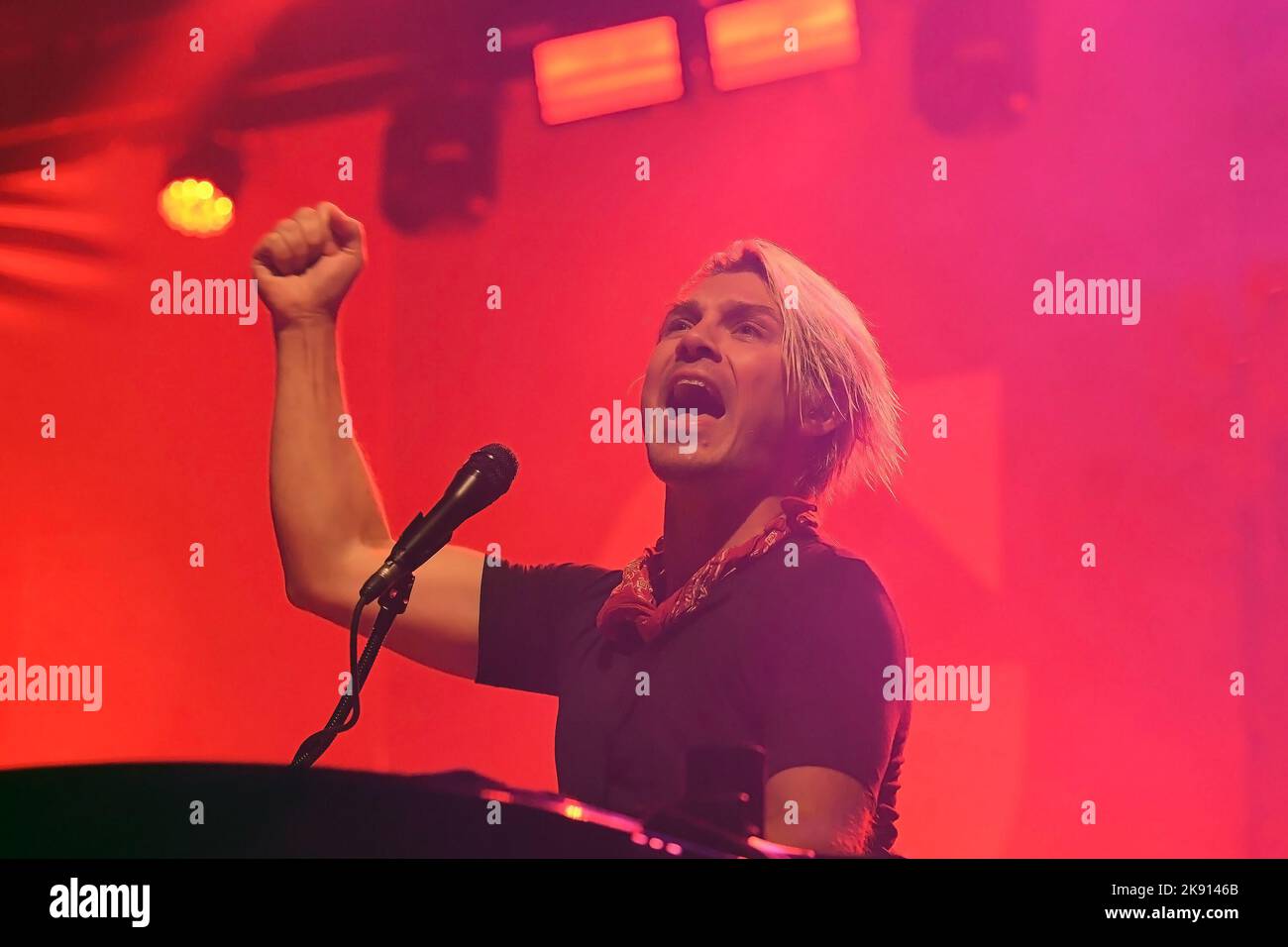 Rio de Janeiro, Brazil,October 21, 2022. Singer and multi