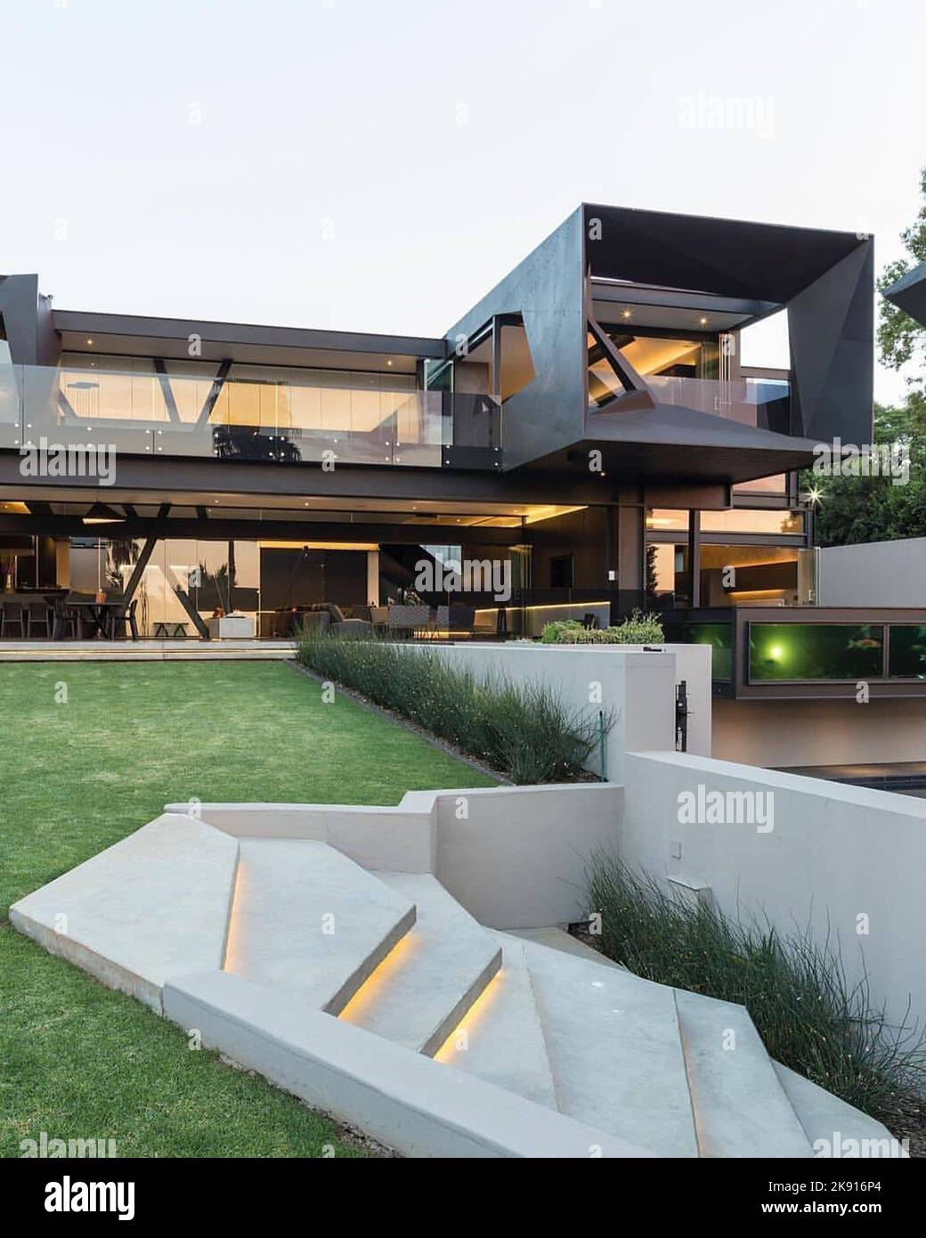 Kloof Road House in Bedfordview Stock Photo Alamy