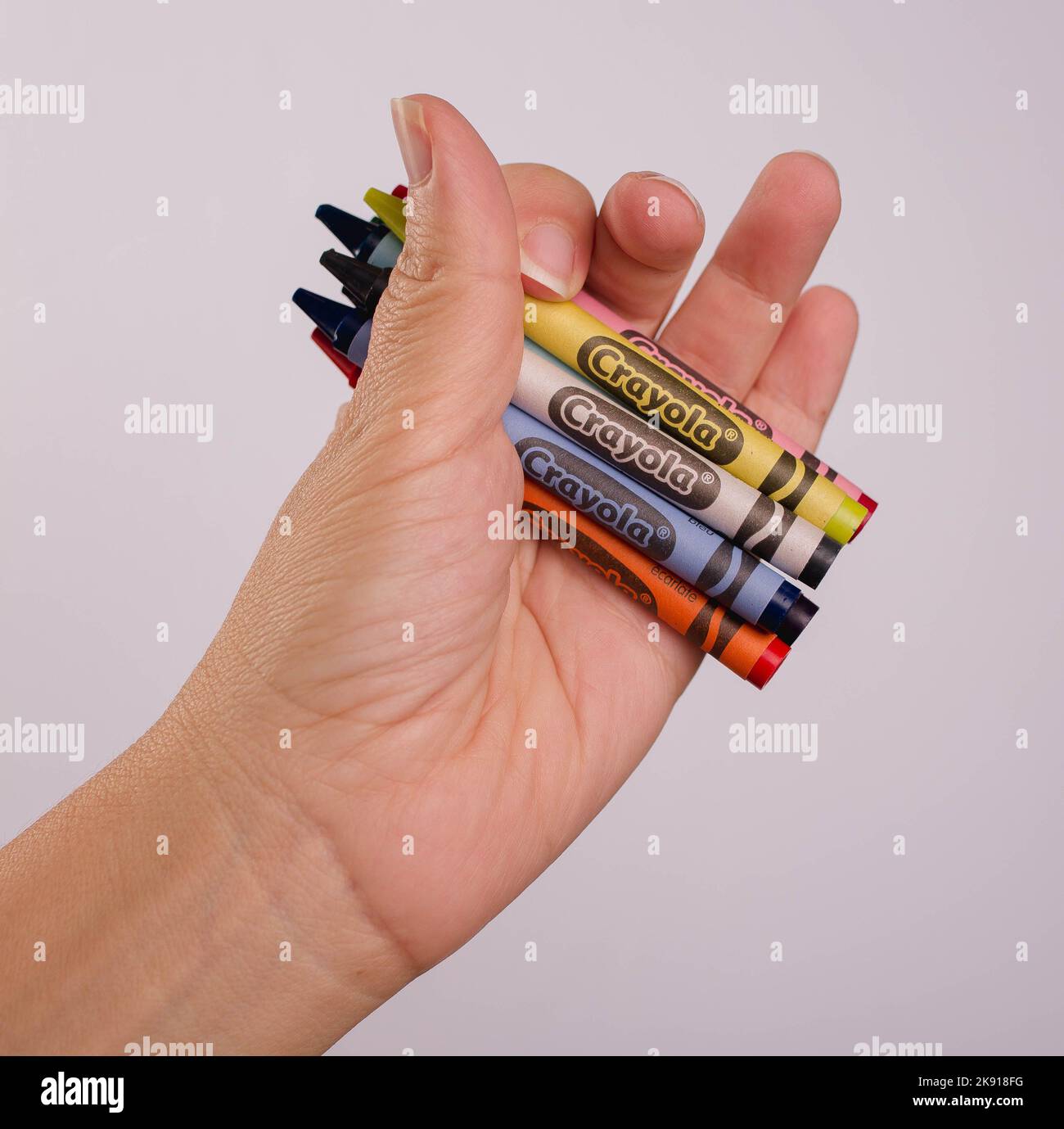 Crayola brand hi-res stock photography and images - Alamy