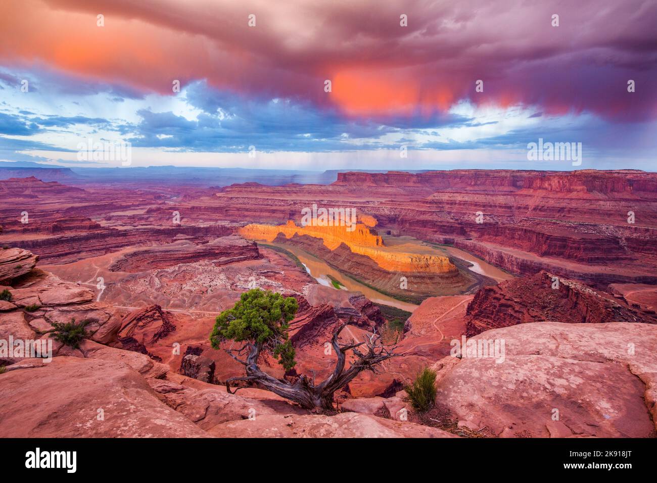 The Goose Neck of the Colorado River and Canyonlands National Park