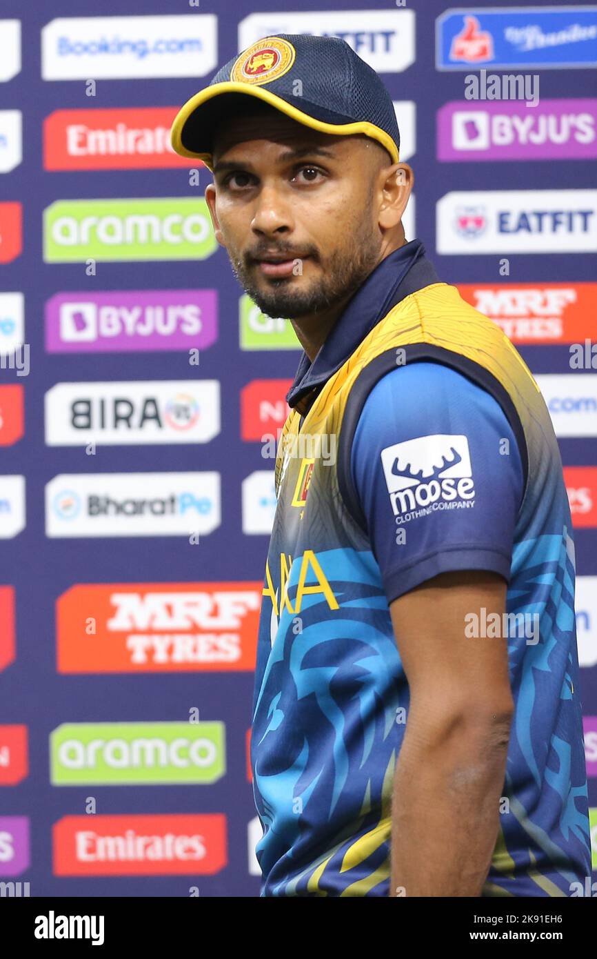 Optus Stadium, Perth, Austraila. 25th Oct, 2022. T20 international cricket Australia versus Sri