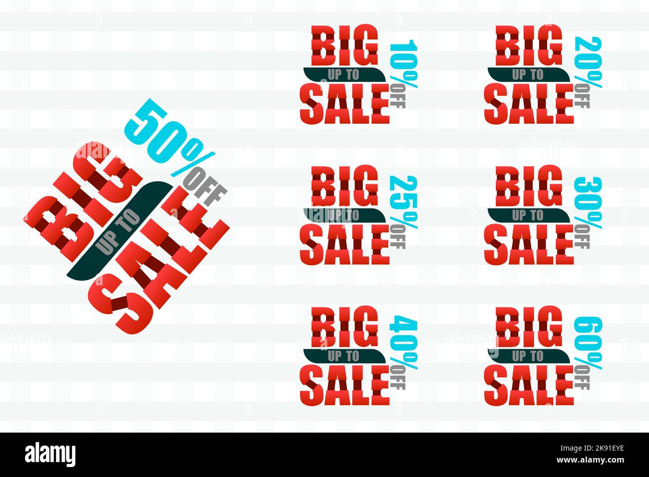Many big sale up to 10, 20, 25, 30, 40, 50 and 60 percent end of year special offer on white