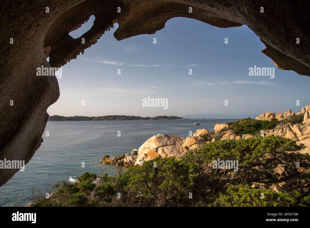 Grotte dell'Arcipelago di La Maddalena, Sardegna Stock Photo