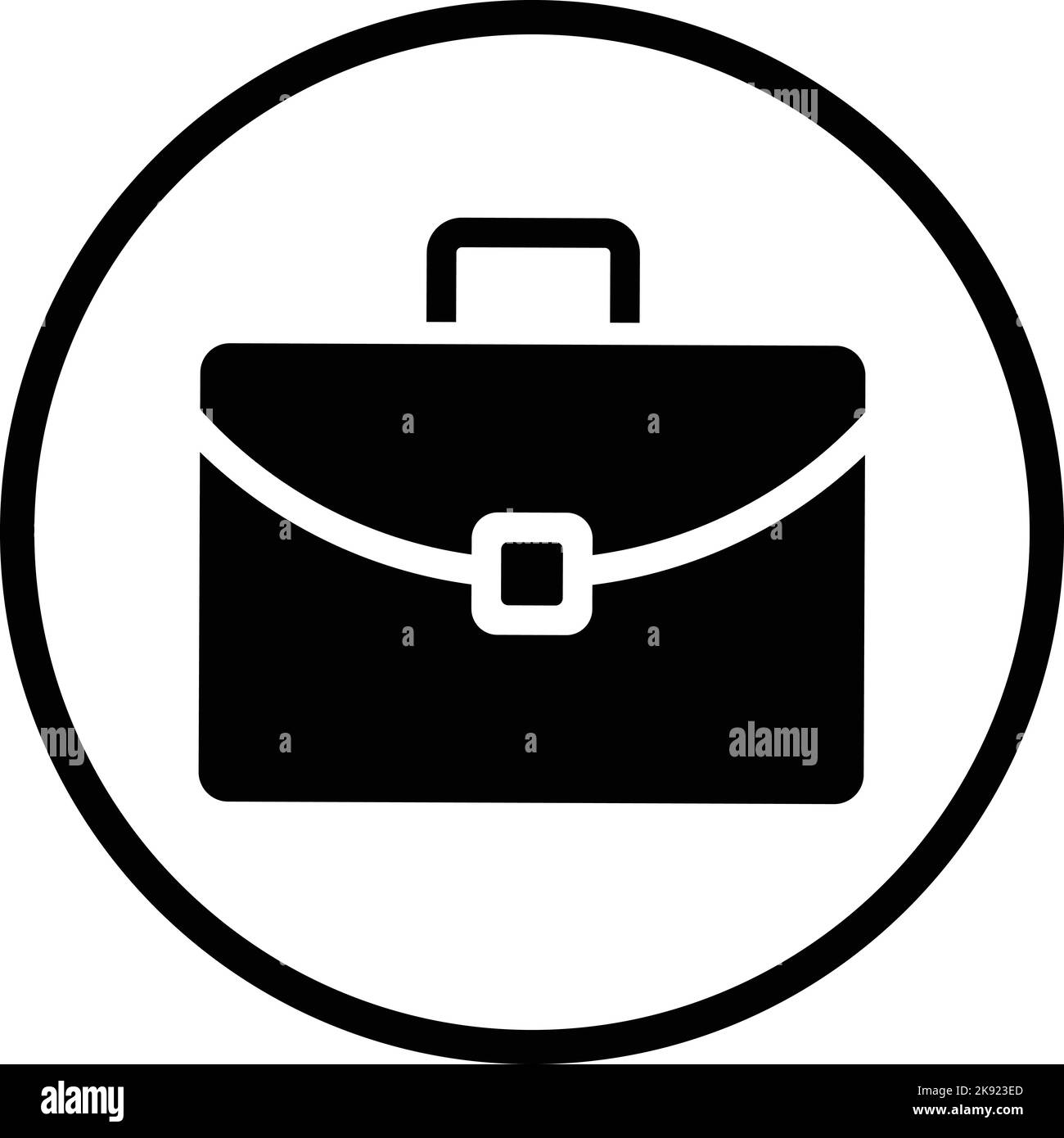 Bag suitcase work carry icon Stock Vector Image & Art Alamy