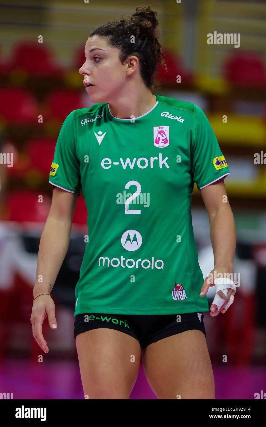 Alice Degradi 2 of UYBA EWork Busto Arsizio during the Trofeo
