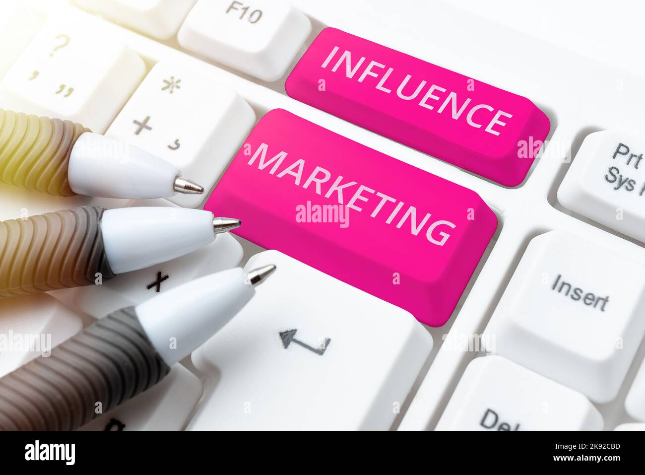 Inspiration showing sign Influence Marketing. Business overview form of ...