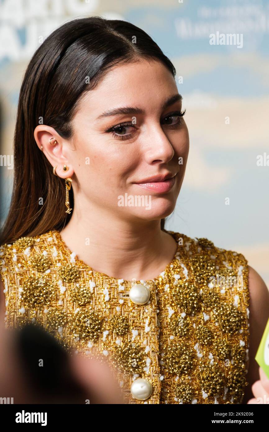 Madrid, Spain - 25 Oct 2022, Blanca Suarez attends the premiere of ‘El
