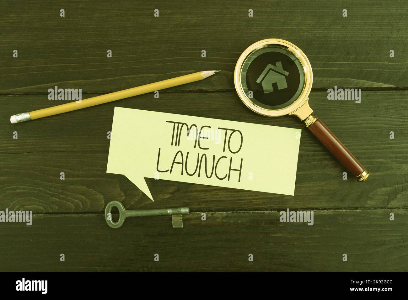 Conceptual display Time To Launch. Business showcase Business StartUp ...