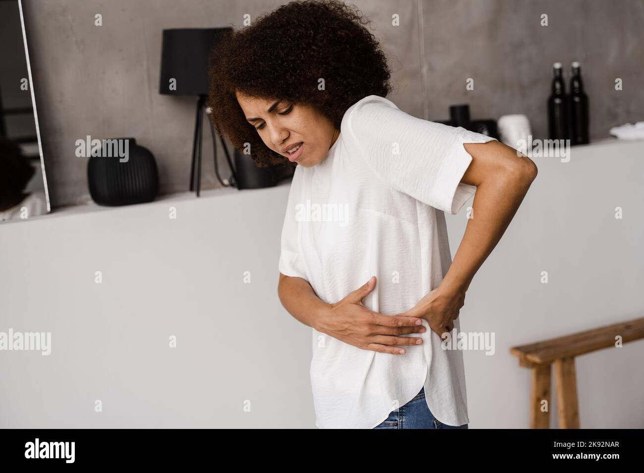 Kidney infection pyelonephritis urinary tract infection. African