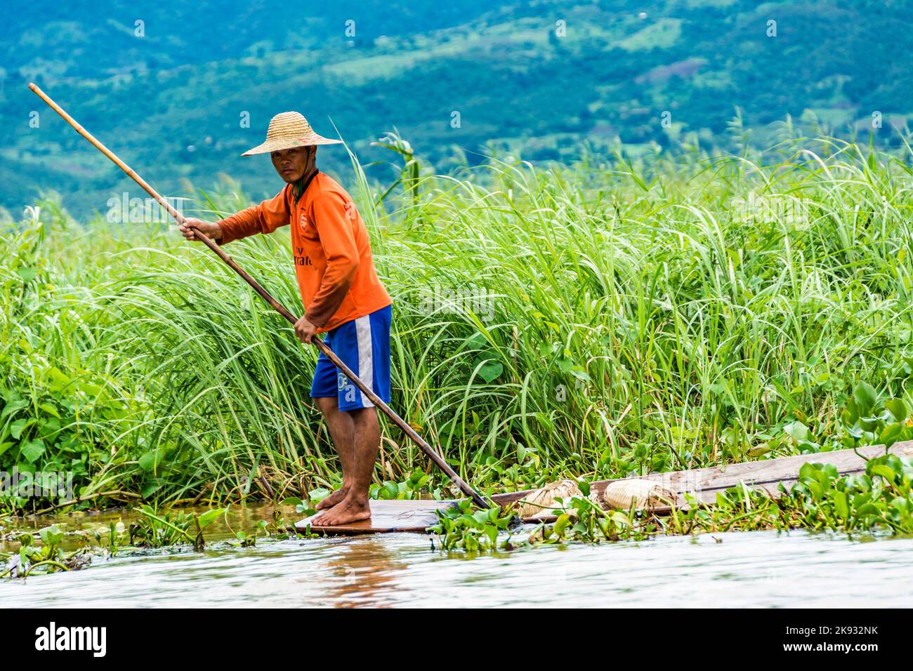 Farmer in field controls hi res stock photography and images Alamy