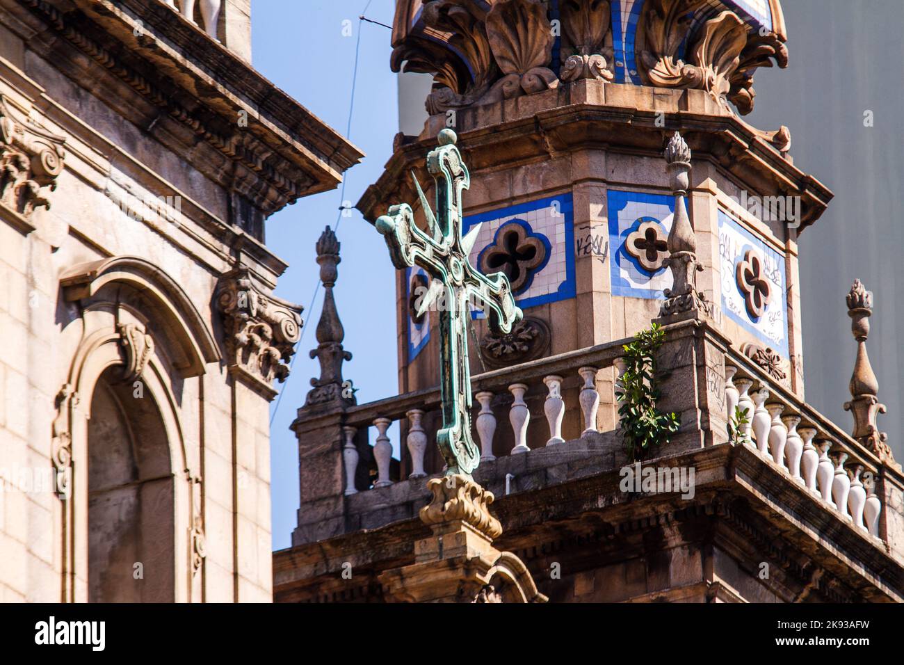 Nossa Senhora do Monte do Carmo Church in downtown Rio de Janeiro ...