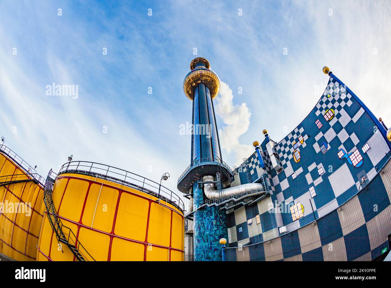 Vienna, Austria - November 27, 2010: chimney of the most famous