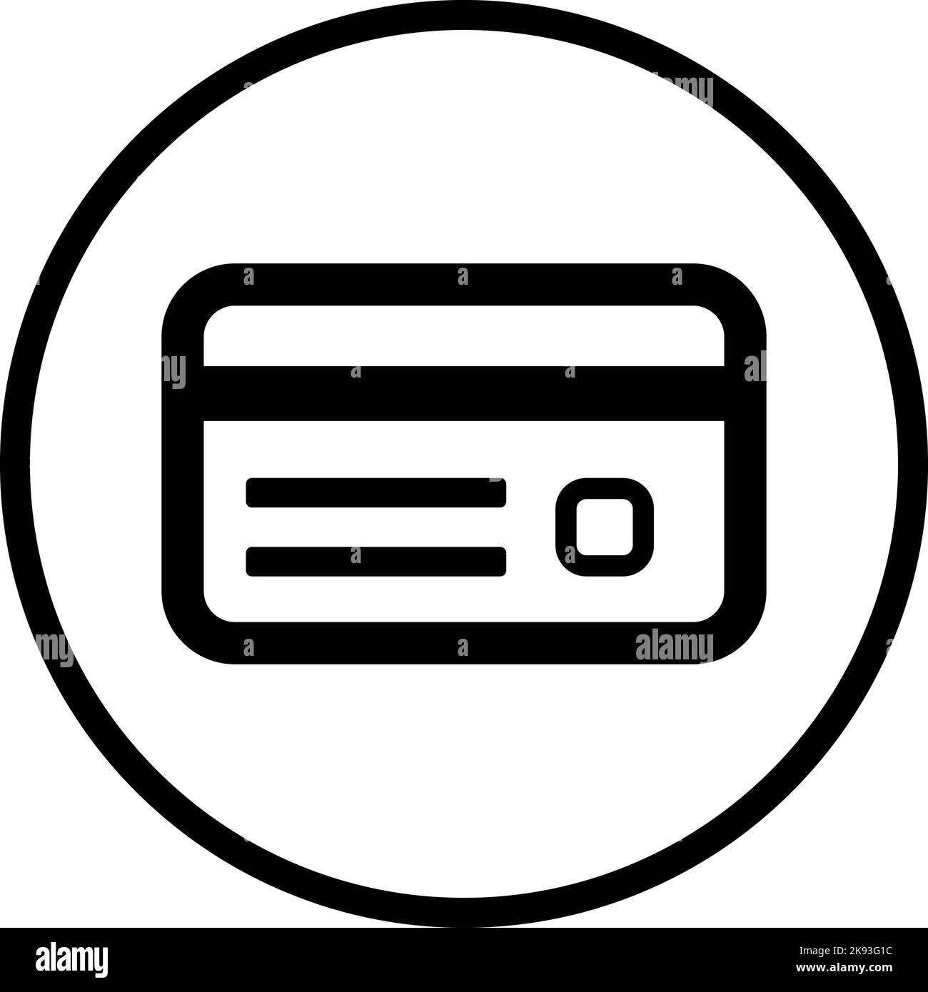 Billing card credit icon Stock Vector Image & Art - Alamy