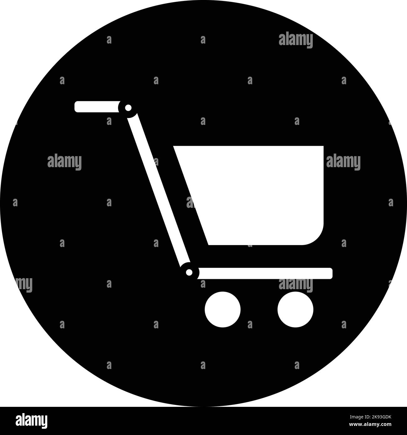 Basket cart trolley shopping icon Stock Vector Image & Art Alamy