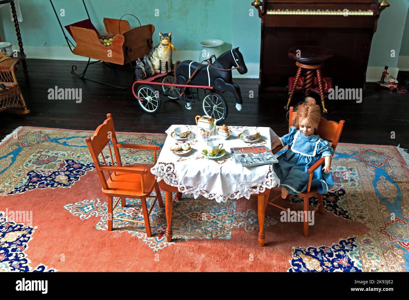 WILMINGTON, USA JULY 20 visiting the famous Latimer House in