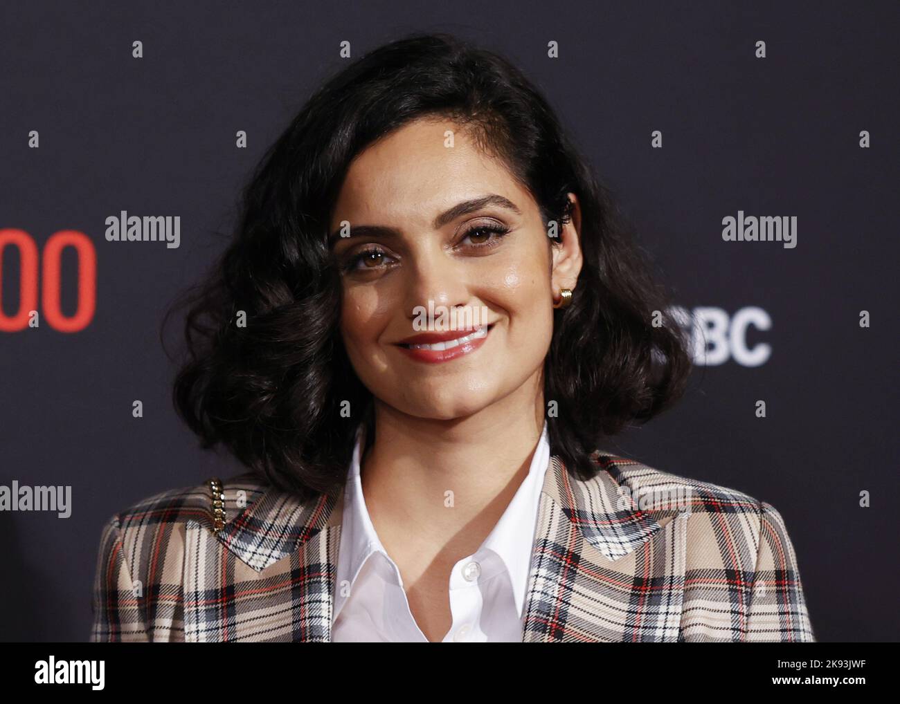 New York, United States. 25th Oct, 2022. Nida Manzoor arrives on the