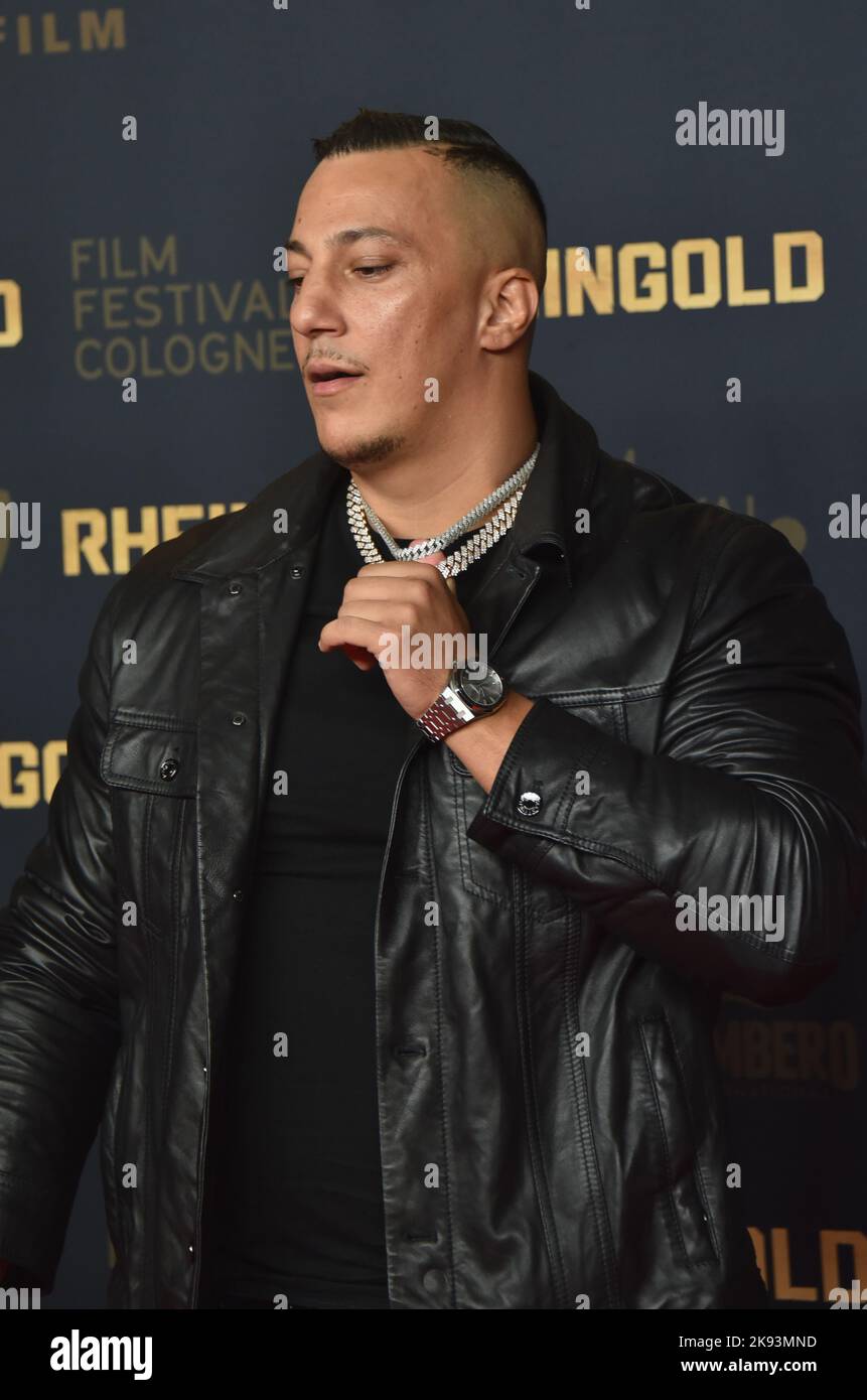 Cologne, Germany. 24th Oct, 2022. Rapper Farid Bang (Farid Hamed El