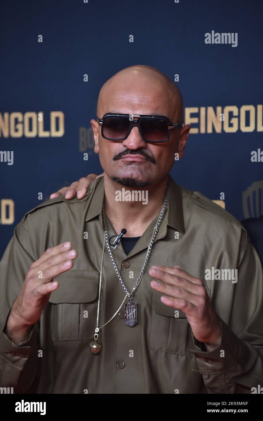 Cologne, Germany. 24th Oct, 2022. Xatar comes to the premiere of the