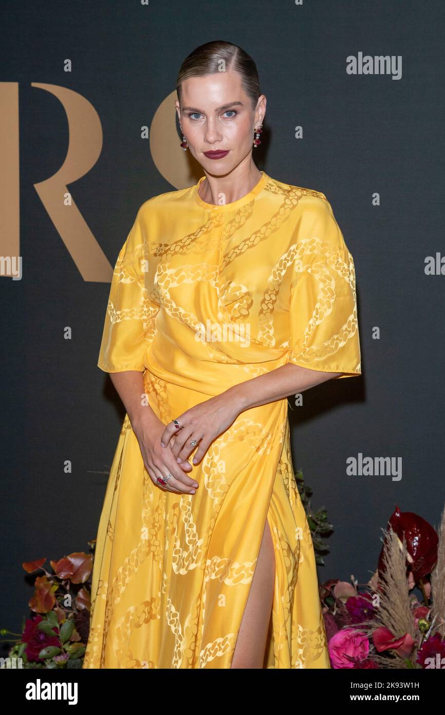 NEW YORK, NEW YORK - OCTOBER 25: Claire Holt attends the 2022 WWD