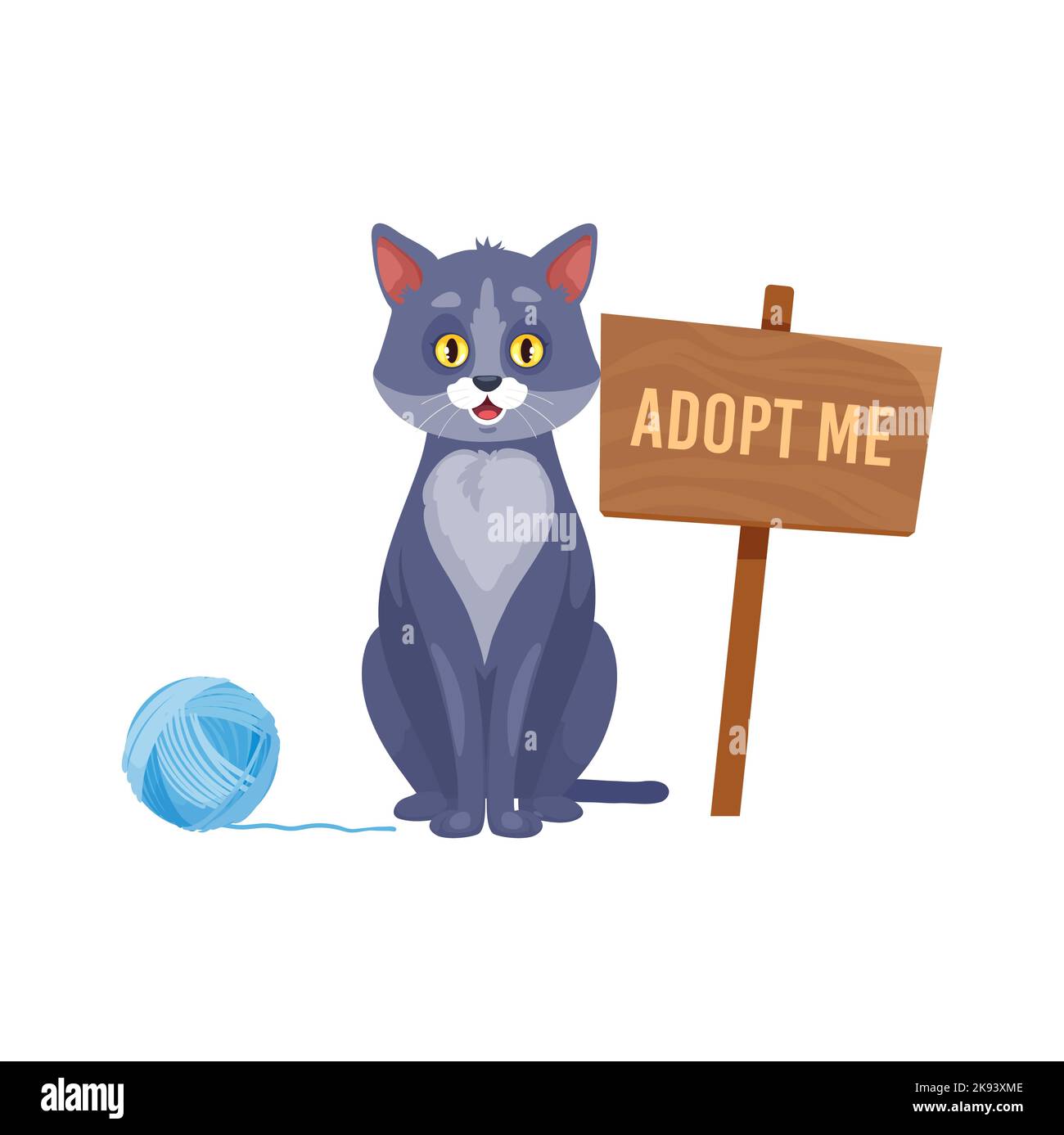 ADOPT ME, SUPPORT YOUR LOCAL STREET CAT | Poster