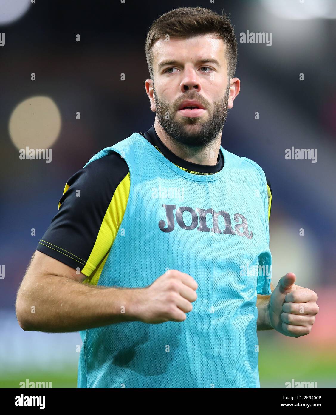 Burnley, England, 25th October 2022. Grant Hanley of Norwich City  during the Sky Bet Championship match at Turf Moor, Burnley. Picture credit should read: Lexy Ilsley / Sportimage Stock Photo