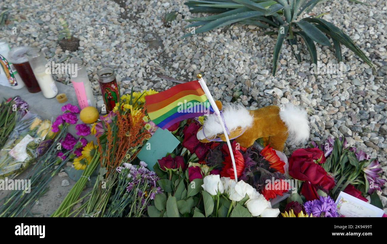 Los Angeles, California, USA 25th October 2022 A Memorial where Actor