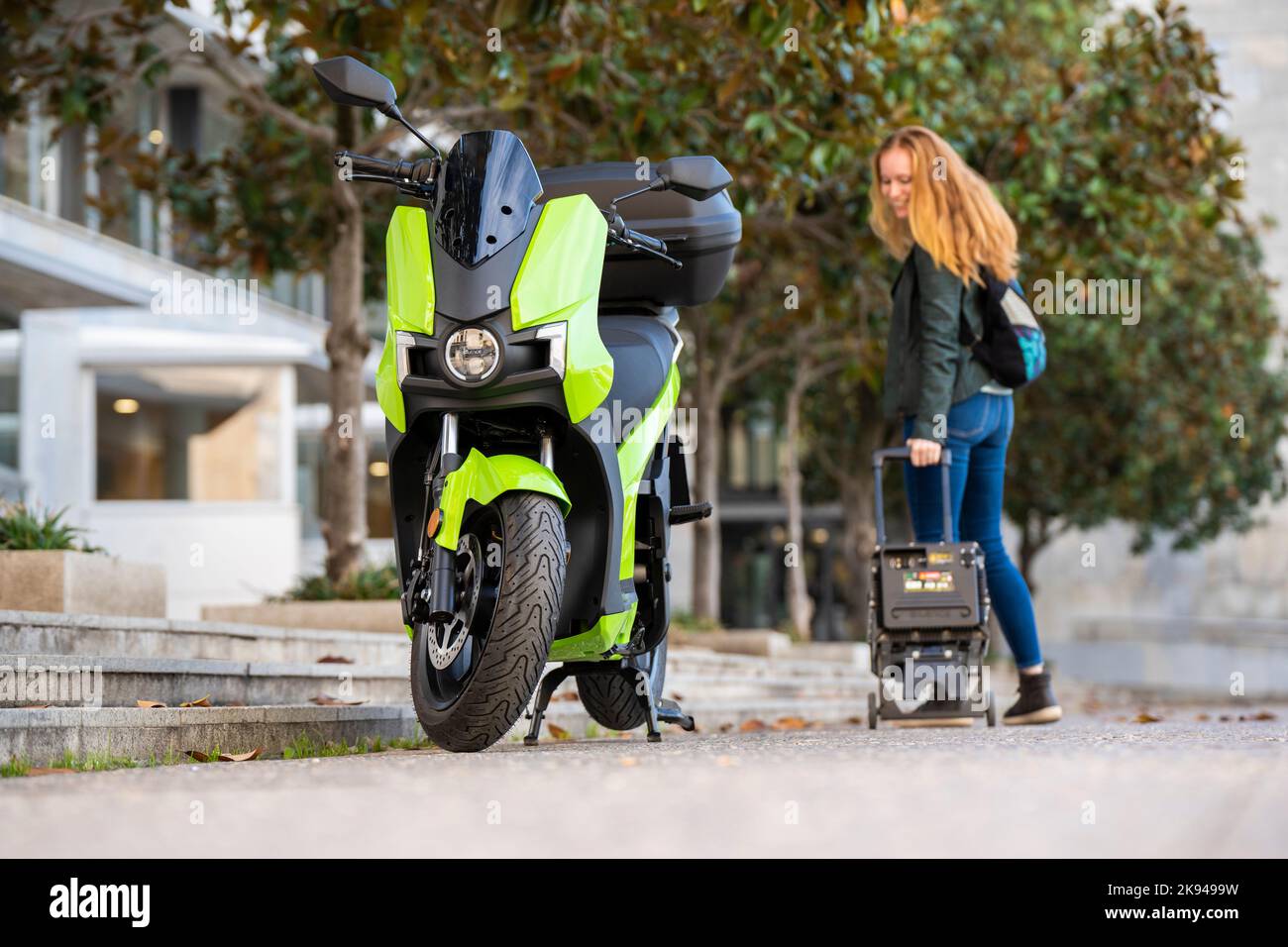 Electric motorbike charge hi-res stock photography and images - Page 2 -  Alamy