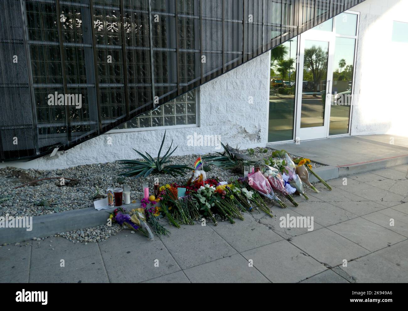 Los Angeles, California, USA 25th October 2022 A Memorial where Actor