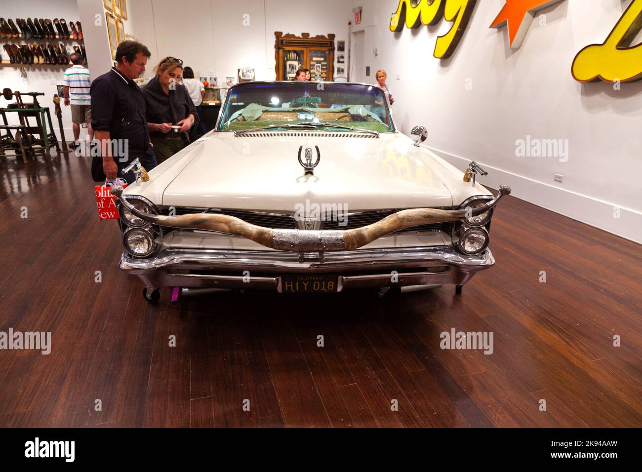 NEW YORK JULY 10 The 1963 Pontiac Bonneville parade car of movie