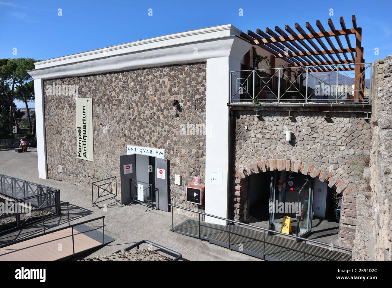 Pompei Antiquarium di Pompei Stock Photo Alamy