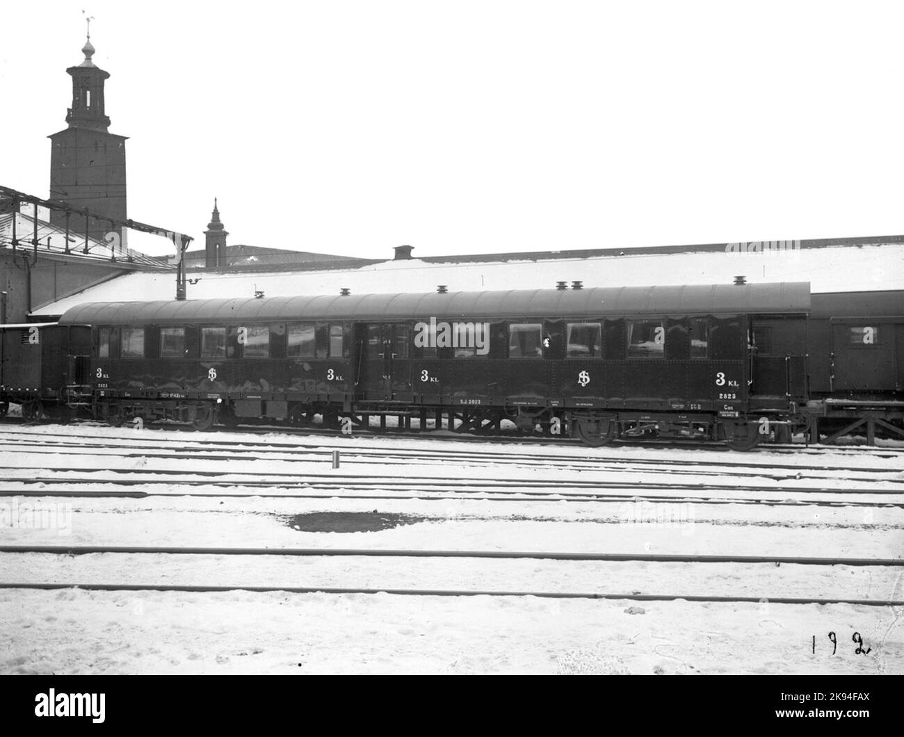 State Railways, SJ CO13 2823. The wagon built by Kockums 1931 Stock ...
