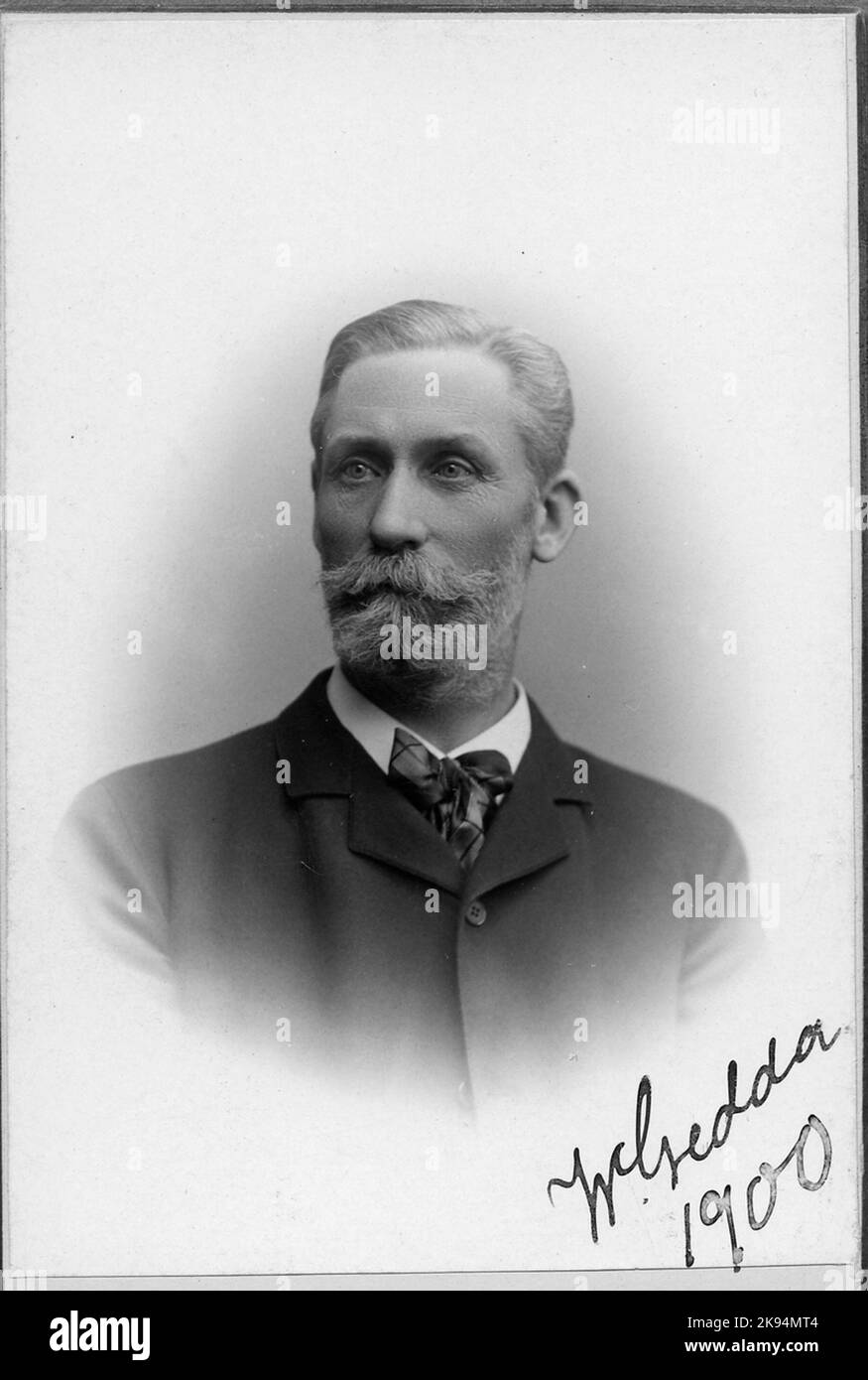 Captain Wilhelm Gedda, at Västernorrland's regiment. Stock Photo