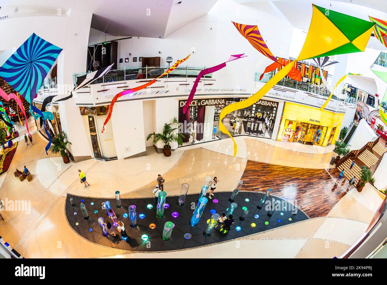 Las Vegas, USA June 15, 2012 Crystals Mall in Las Vegas. In October