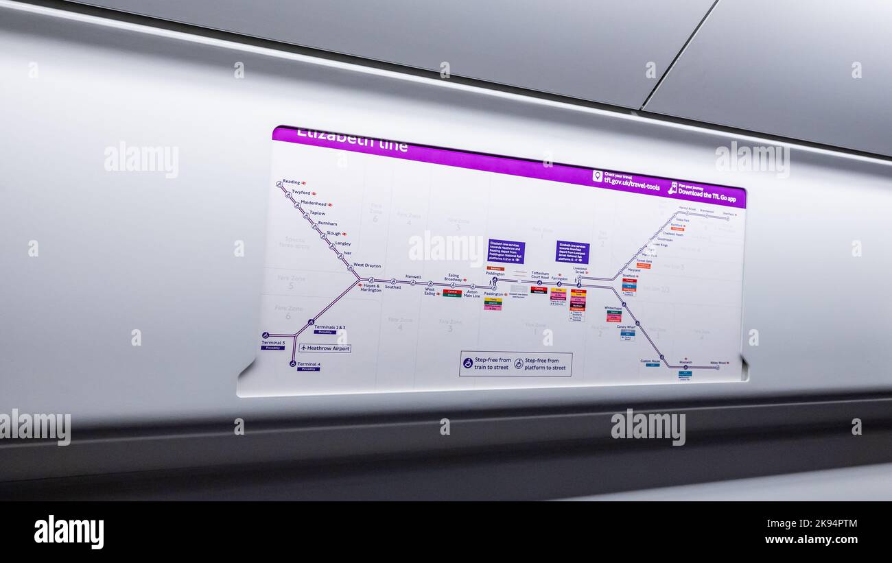 Liverpool Street Station - Elizabeth Line Station Stock Photo - Alamy