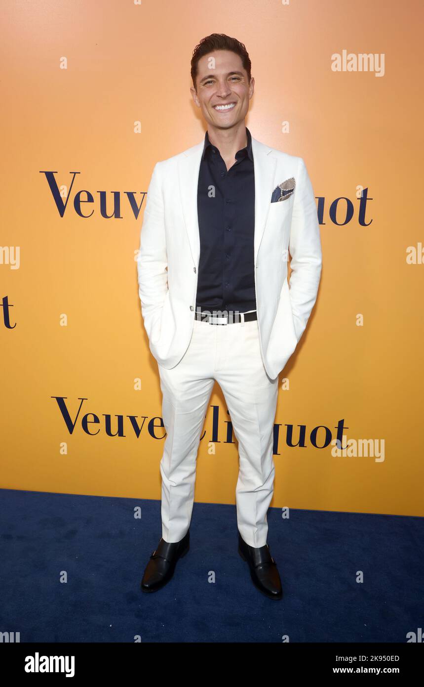 Beverly Hills, Ca. 25th Oct, 2022. Elijah Allan-Blitz at the Veuve Clicquot 250th Anniversary Celebration with Solaria Culture Exhibition at North Rodeo Drive Building in Beverly Hills, California on October 25, 2022. Credit: Faye Sadou/Media Punch/Alamy Live News Stock Photo