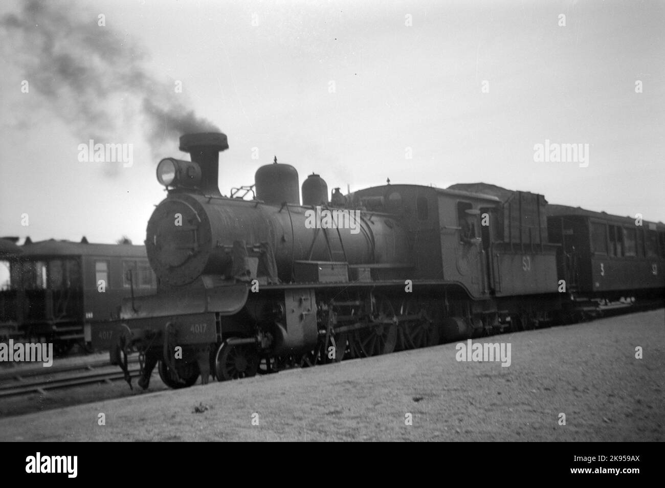 State Railways, SJ 4017 l3t. Originally Blekinge Coast Courts, BKB 13. Stock Photo