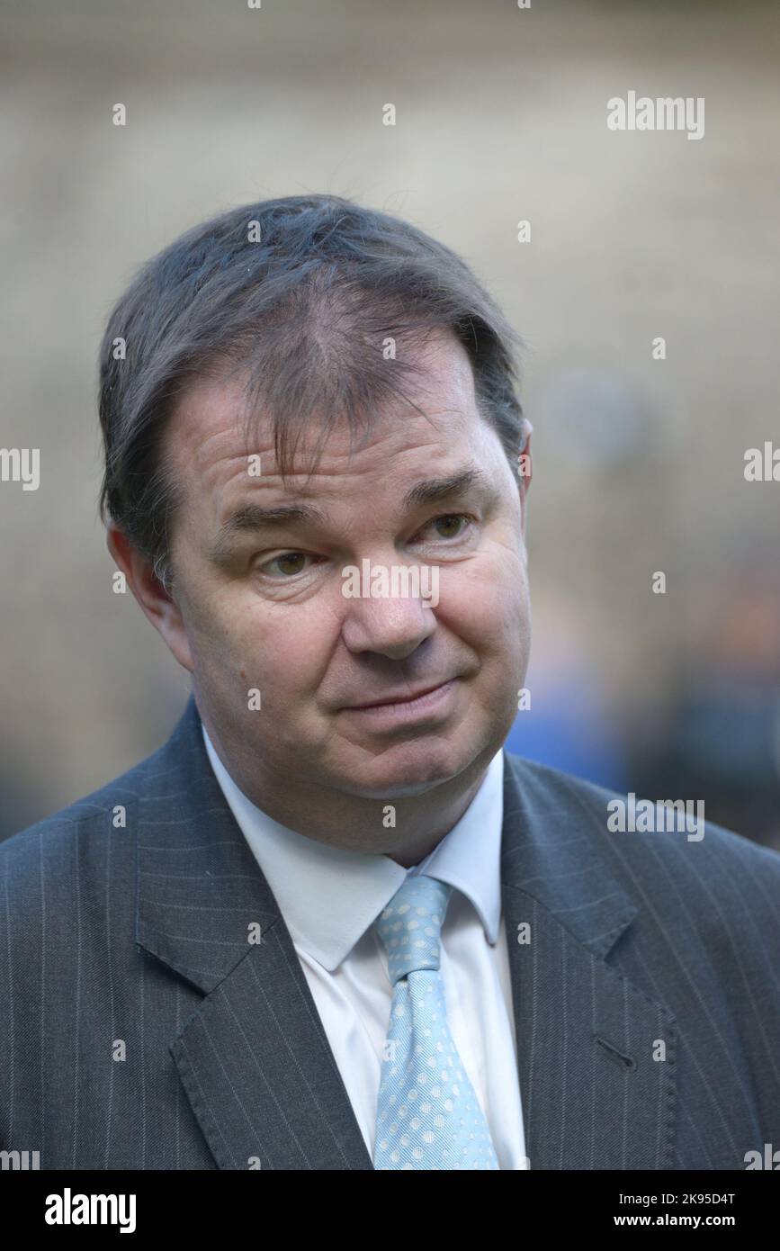 Guy Opperman Mp Con Hexham In Westminster On The Day Rishi Sunak Became Leader Of The 4413