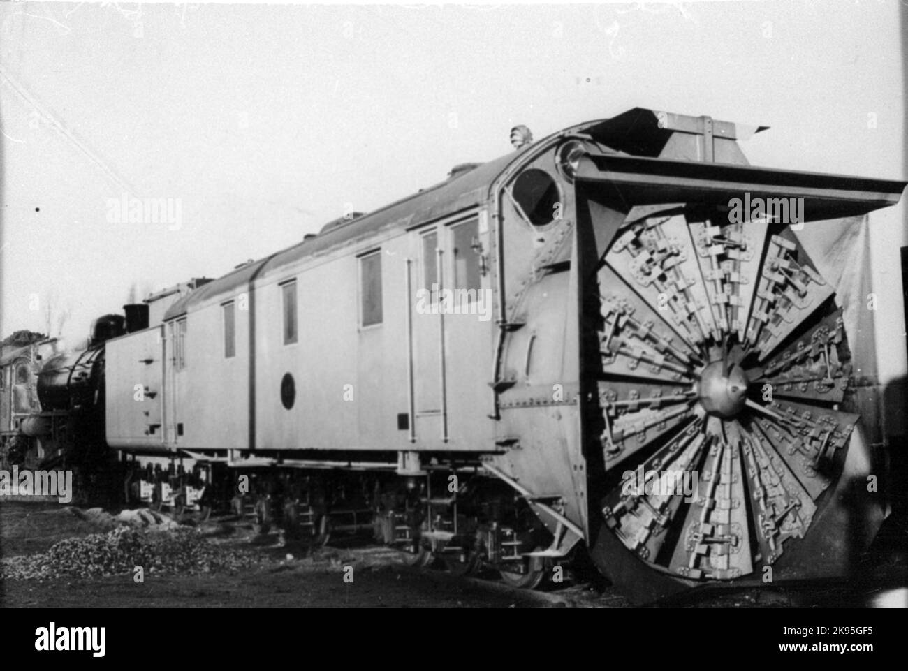 The State Railways, SJ A 5 snowflake, stationed in Skåne. Made at Nohab in Trollhättan 1943. Stock Photo