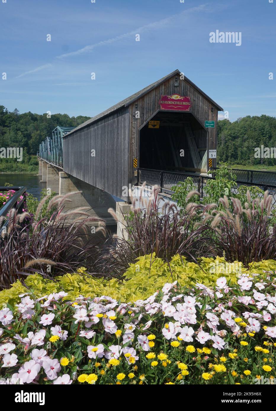 The Florenceville Bridge, New Brunswick Stock Photo Alamy