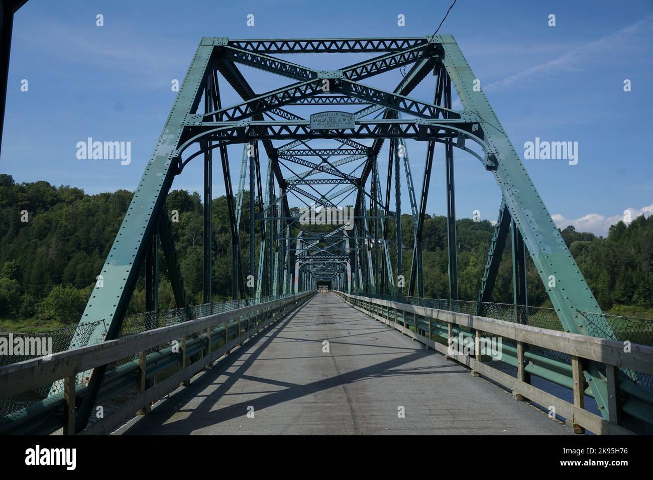 The Florenceville Bridge, New Brunswick Stock Photo Alamy