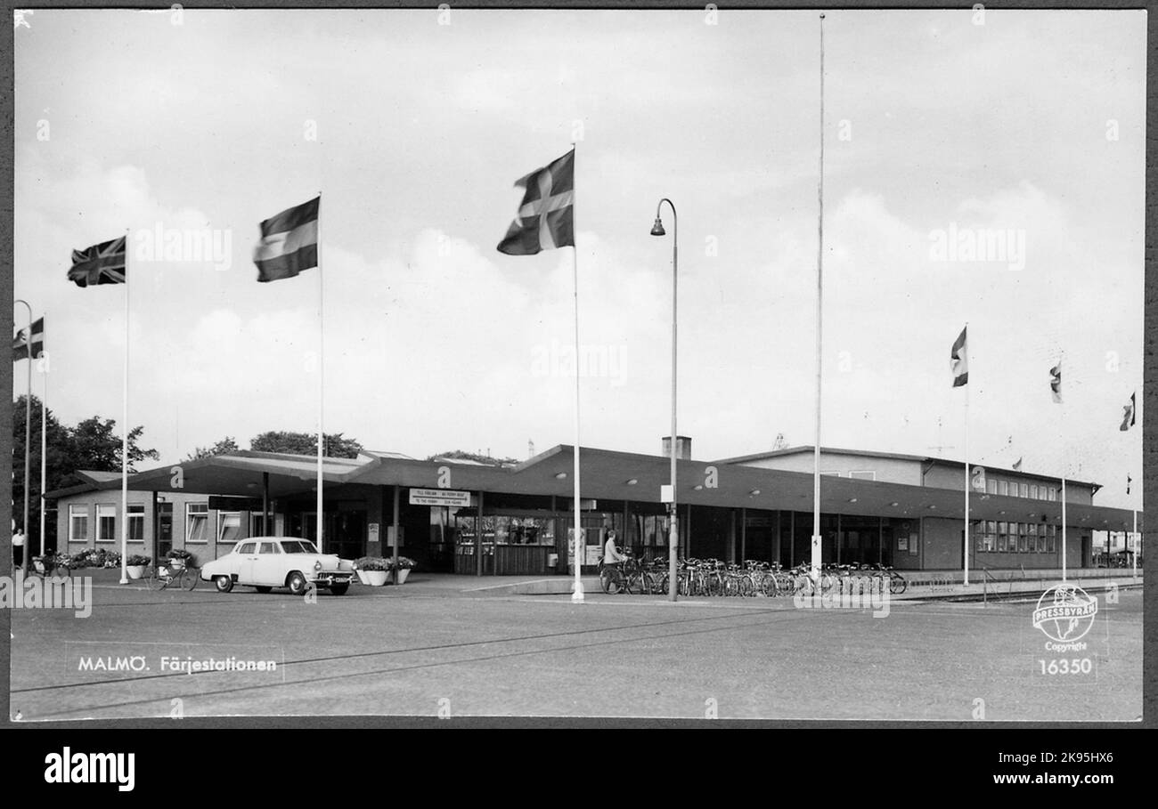 Malmö Ferry Station Stock Photo - Alamy