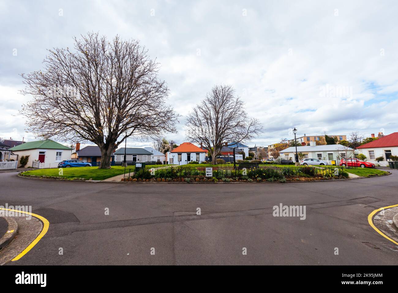 HOBART, AUSTRALIA SEPTEMBER 13, 2022 Buildings around the iconic